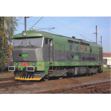 Pohlednice, Motorová lokomotiva 751 115-7 v žst. Hradec Králové, Letohradský železniční klub 2023126